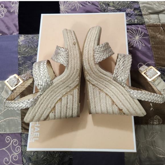 MICHAEL Michael Kors Braided Espadrille Wedges - Picture 6 of 14
